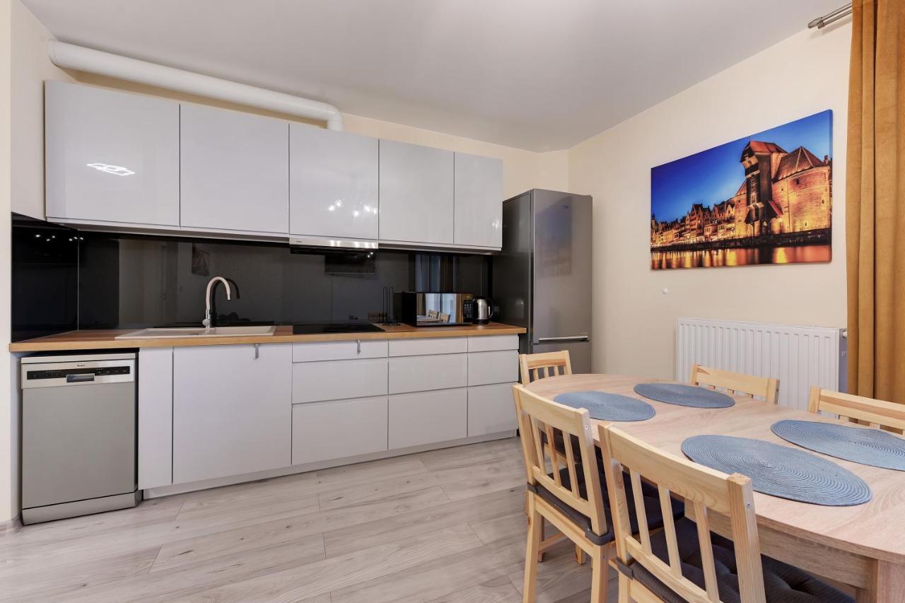 Gdansk Centrum - Apartament 3 - Pokojowy Z Duzym Tarasem Luaran gambar