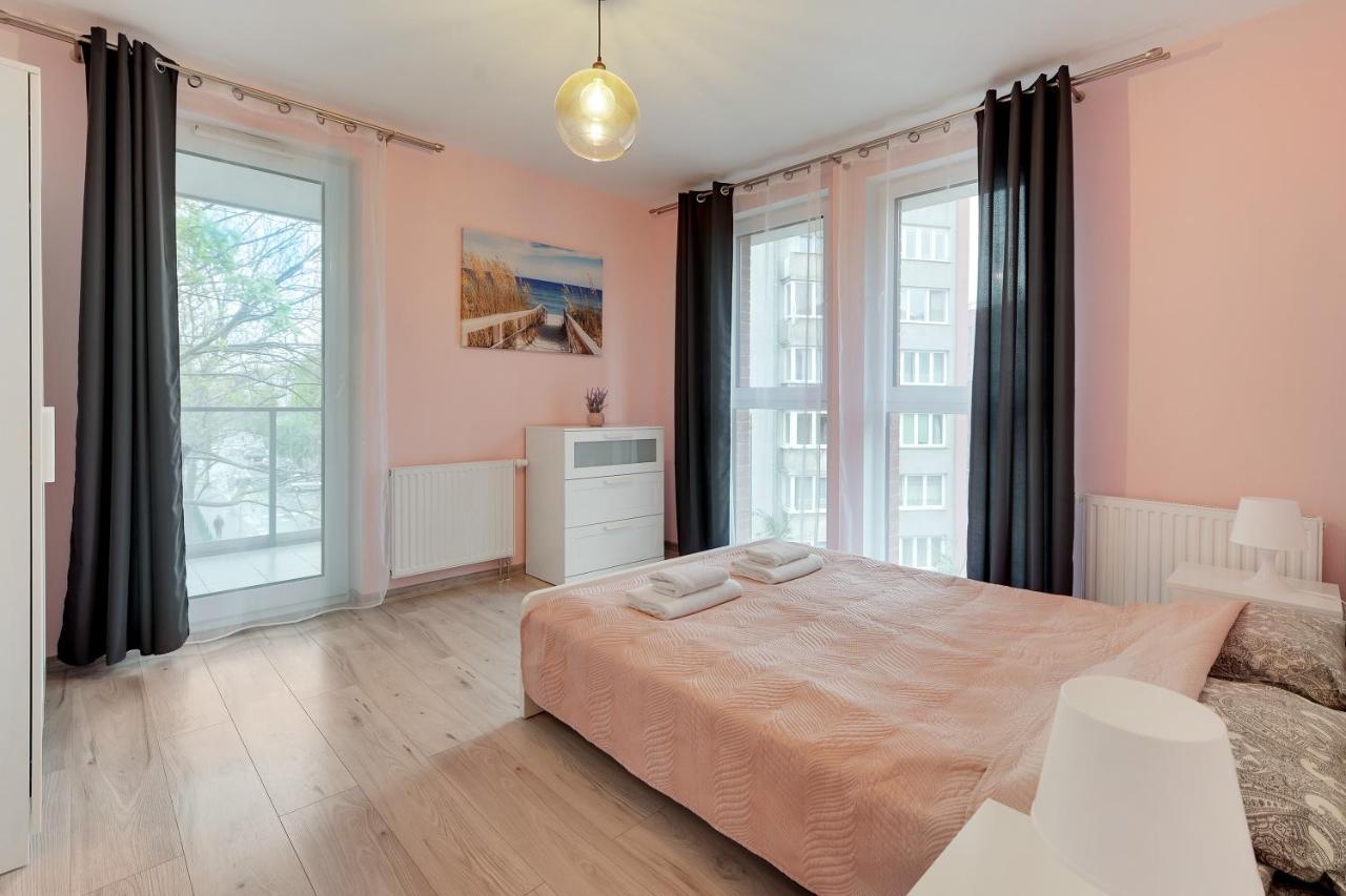 Gdansk Centrum - Apartament 3 - Pokojowy Z Duzym Tarasem Luaran gambar