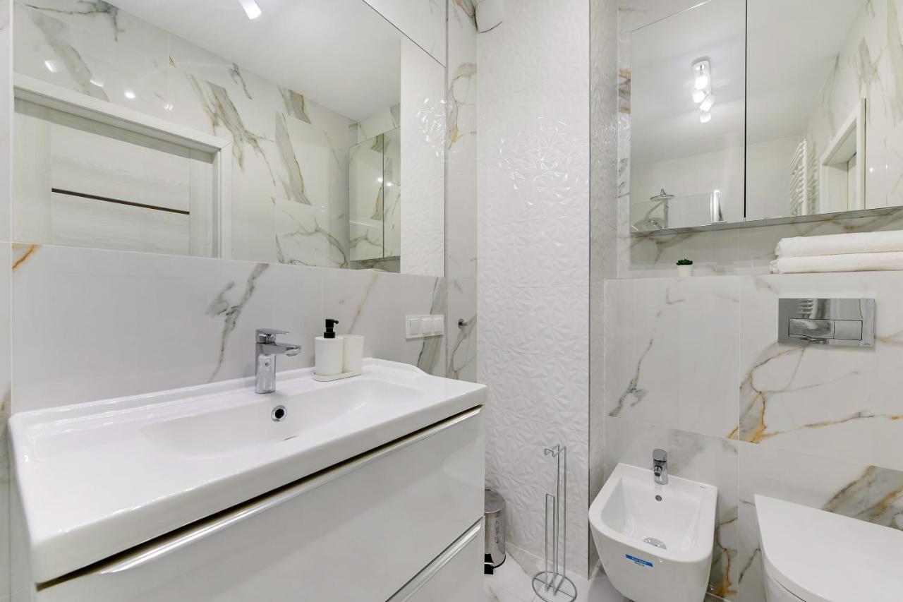 Gdansk Centrum - Apartament 3 - Pokojowy Z Duzym Tarasem Luaran gambar