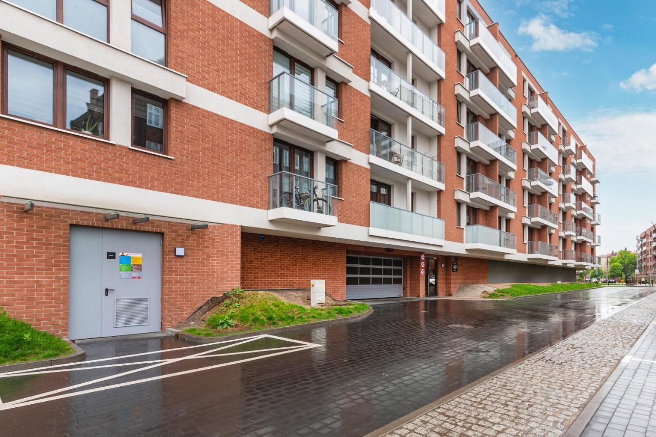 Gdansk Centrum - Apartament 3 - Pokojowy Z Duzym Tarasem Luaran gambar