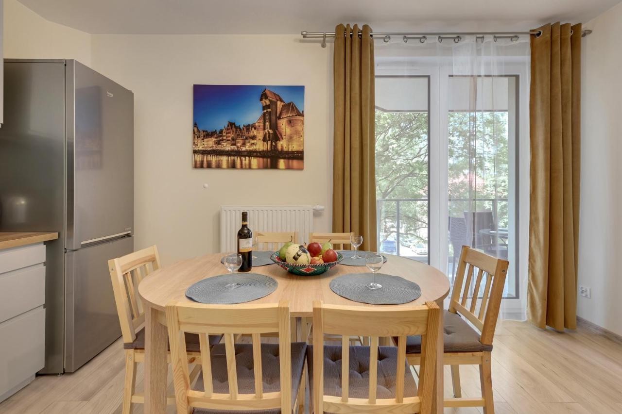 Gdansk Centrum - Apartament 3 - Pokojowy Z Duzym Tarasem Luaran gambar