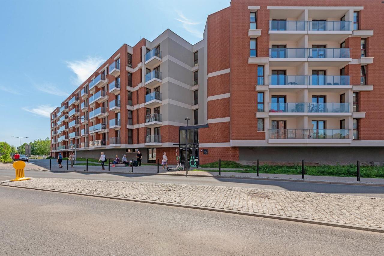 Gdansk Centrum - Apartament 3 - Pokojowy Z Duzym Tarasem Luaran gambar
